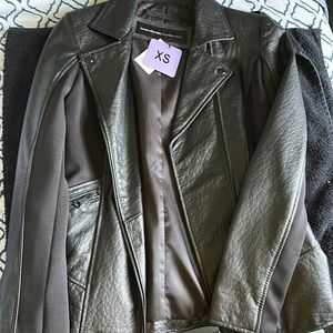 Leather jacket